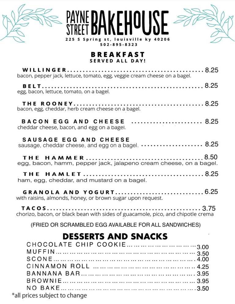 Breakfast Menu 2023 768x994